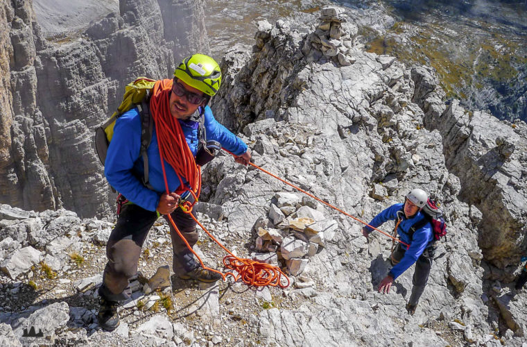 Grosse Zinne Normalweg - Cima Grande via normale-9