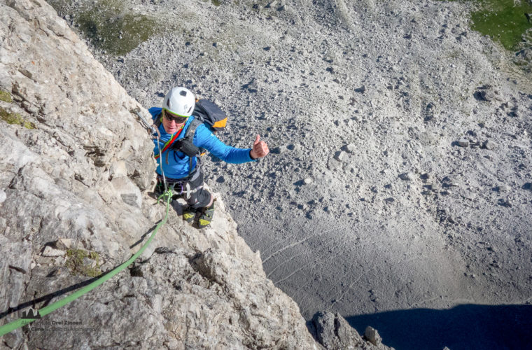 Grosse Zinne Dibonakante - Cima Grande Spigolo Dibona-25