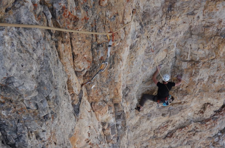 Gelbe Kante - Spigolo Giallo Drei Zinnen Tre Cime Dolomiten