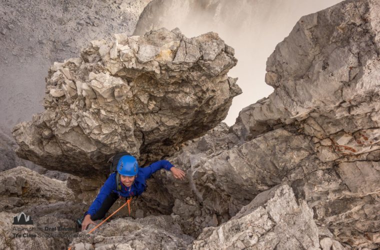 Kleine Zinne Nordwand Innerkofler Cima Piccola (2)