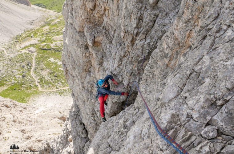 Kleine Zinne Nordwand Innerkofler - Cima piccola parete nord Innerkofler-2