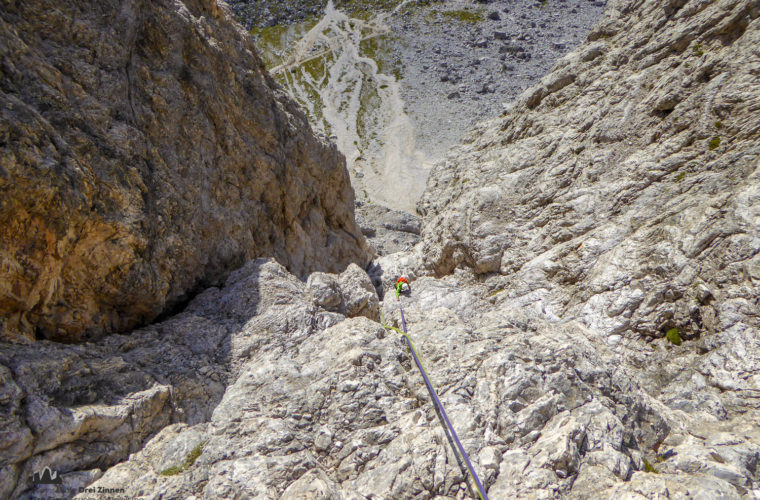 Kleine Zinne Nordwand Innerkofler - Cima piccola parete nord Innerkofler-6