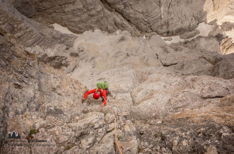 Klettern Grosse Zinne Dülfer Cima Grande arrampicata (1)