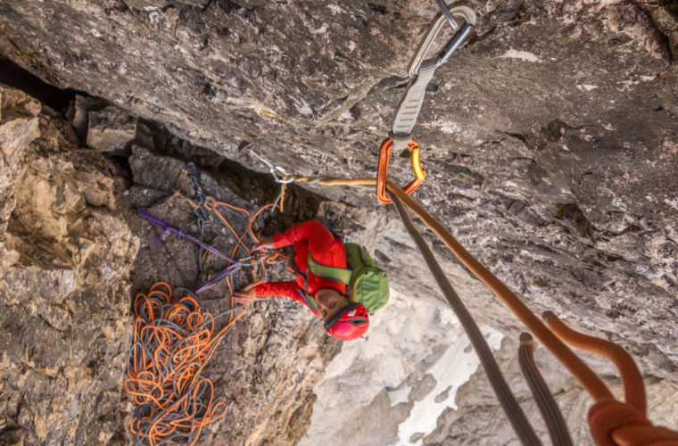 Klettern Grosse Zinne Dülfer Cima Grande arrampicata (3)