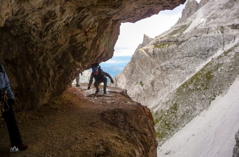 Klettersteig Alpinisteig - via ferrata Strada degli Alpini-2