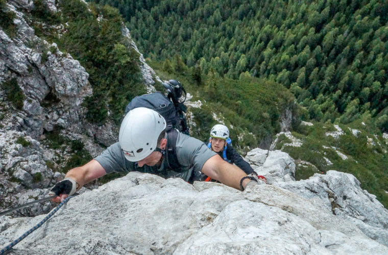 Klettersteig Col Rosa via ferrata-2