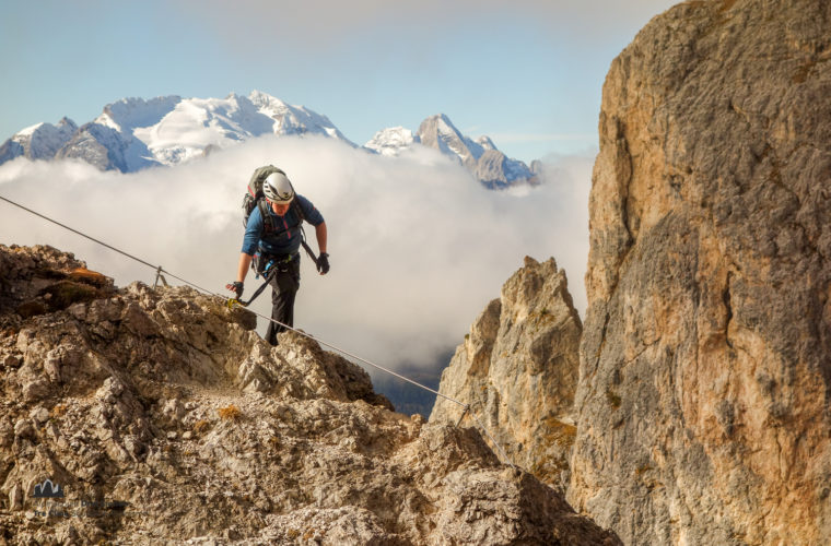 Klettersteig Col dei Bos via ferrata-10