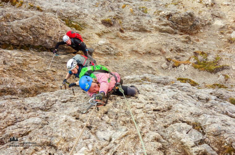 Klettersteig Col dei Bos via ferrata-11