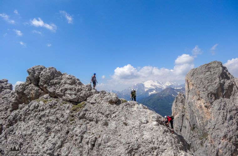 Klettersteig Col dei Bos via ferrata-4