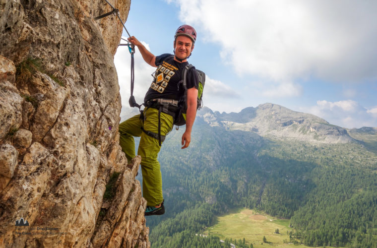 Klettersteig Col dei Bos via ferrata-6