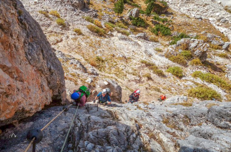 Klettersteig Col dei Bos via ferrata-7