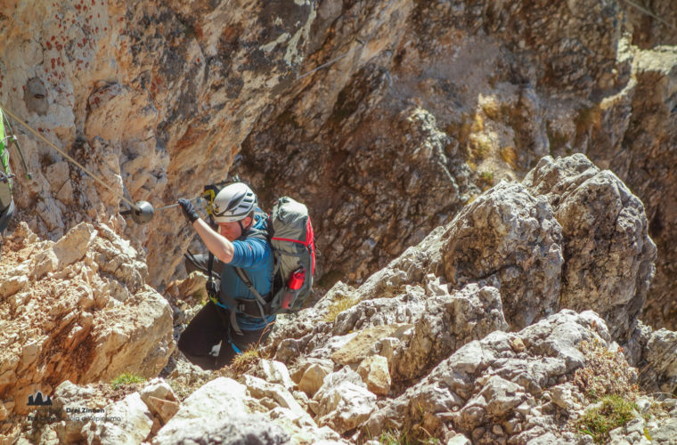 Klettersteig Col dei Bos via ferrata-8