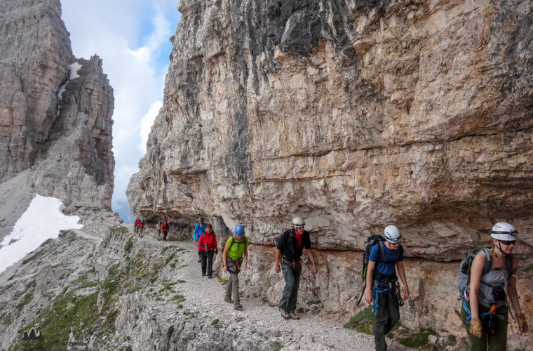 Klettersteig Paternkofel - via ferrata Monte Paterno-3