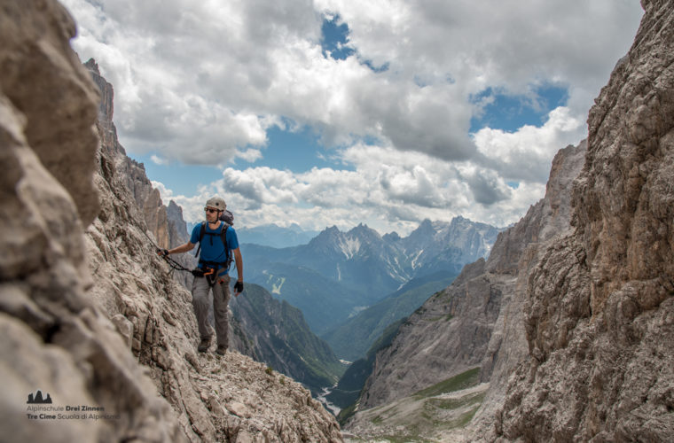 Klettersteig Roghel Cengia Gabriella via ferrata-5