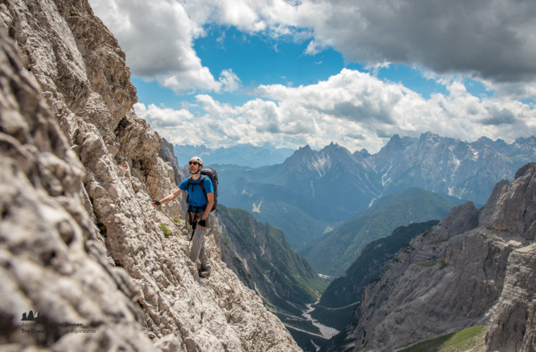 Klettersteig Roghel Cengia Gabriella via ferrata-6