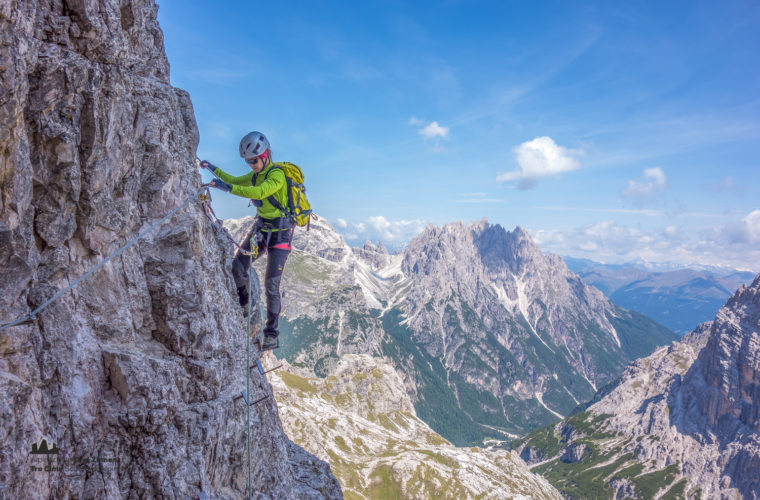 Klettersteig Toblinger Knoten - via ferrata Torre di Toblin-1