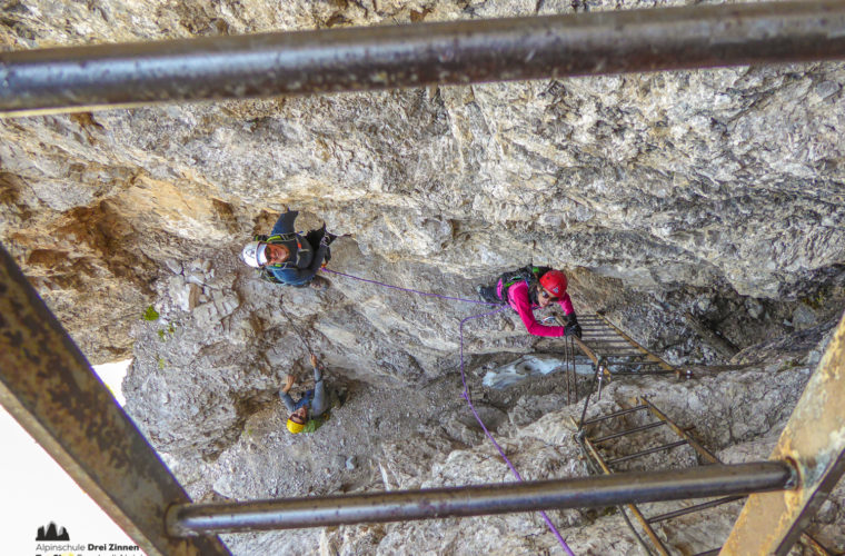 Klettersteig Toblinger Knoten - via ferrata Torre di Toblin-4