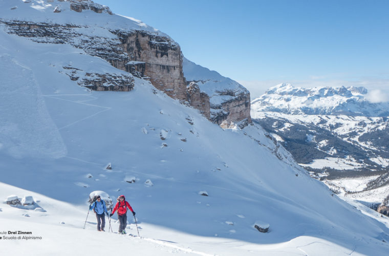 Skitour - sci d'alpinismo Dolomitendurchquerung-44