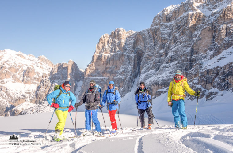 Skitour - sci d'alpinismo Dolomitendurchquerung-84