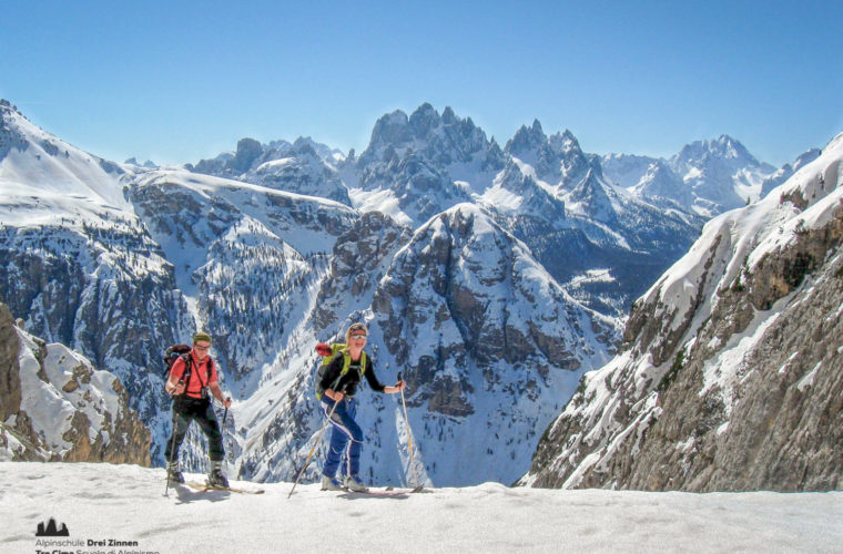 Skitour - sci d'alpinismo Drei Zinnen Tre Cime-11