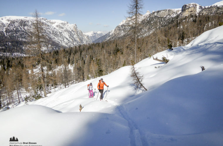 Skitour - sci d'alpinismo Drei Zinnen Tre Cime-15