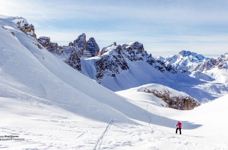 Skitour - sci d'alpinismo Drei Zinnen Tre Cime-3