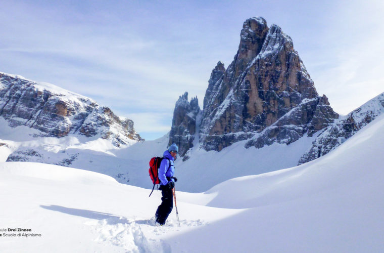 Skitour - sci d'alpinismo Drei Zinnen Tre Cime-4