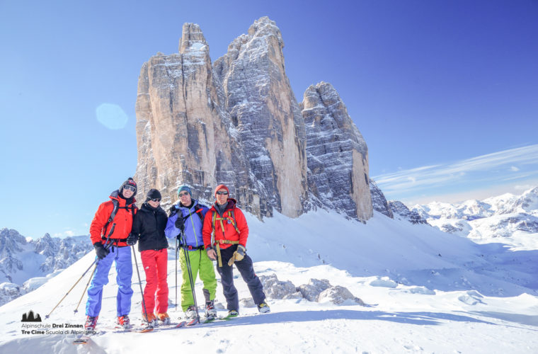 Skitour - sci d'alpinismo Drei Zinnen Tre Cime-7