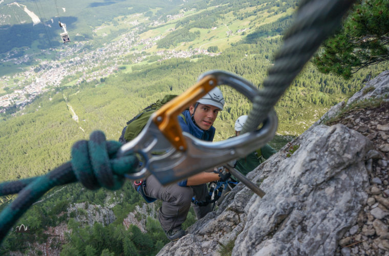 via ferrata sci club 18 Klettersteig Alpinschule Drei Zinnen (12)