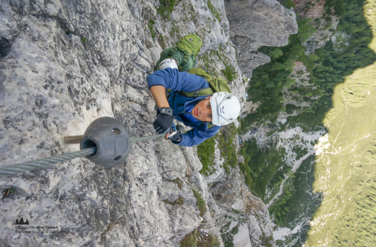 via ferrata sci club 18 Klettersteig Alpinschule Drei Zinnen (14)