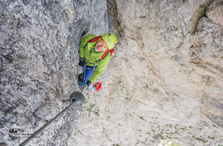 via ferrata sci club 18 Klettersteig Alpinschule Drei Zinnen (23)