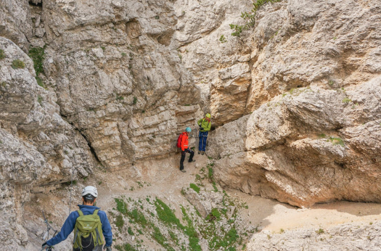 via ferrata sci club 18 Klettersteig Alpinschule Drei Zinnen (25)