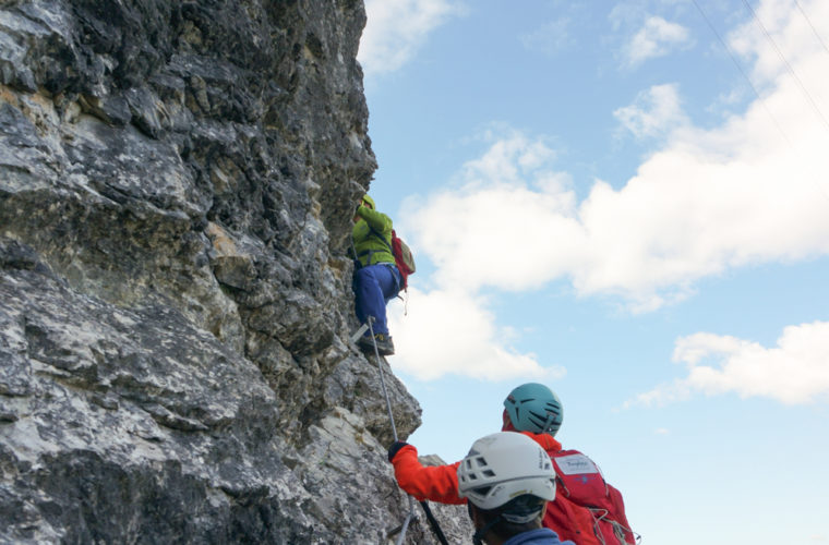 via ferrata sci club 18 Klettersteig Alpinschule Drei Zinnen (5)