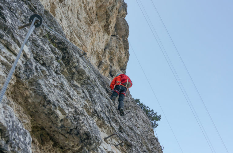 via ferrata sci club 18 Klettersteig Alpinschule Drei Zinnen (9)