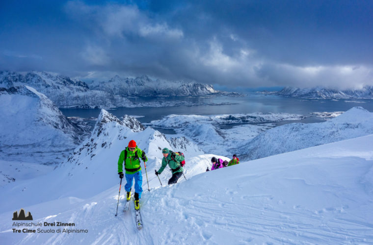 Lofoten Alpinschule Drei Zinnen Skitour - Skitouring (11)