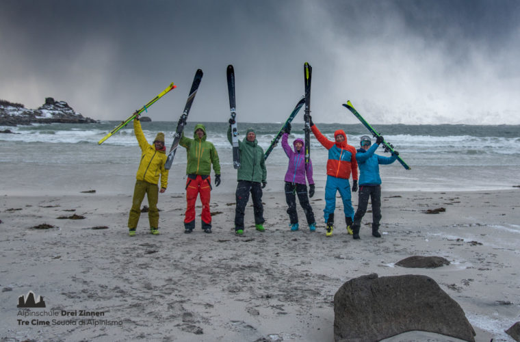 Lofoten Alpinschule Drei Zinnen Skitour - Skitouring (15)