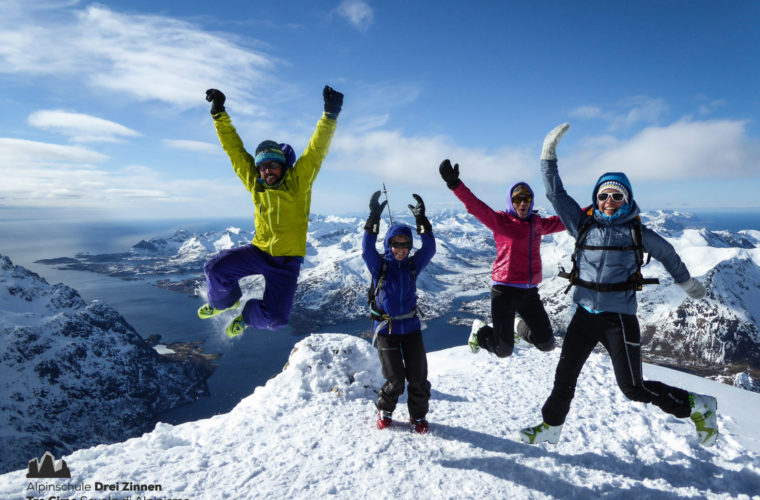 Lofoten Alpinschule Drei Zinnen Skitour - Skitouring (2)