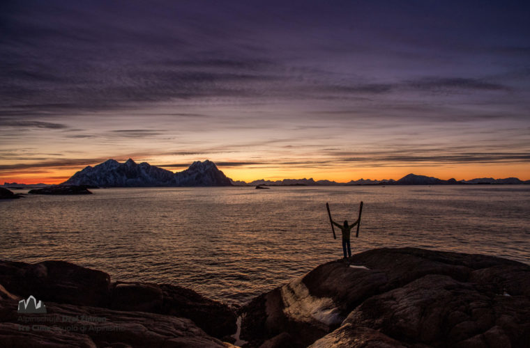 Lofoten Alpinschule Drei Zinnen Skitour - Skitouring (8)