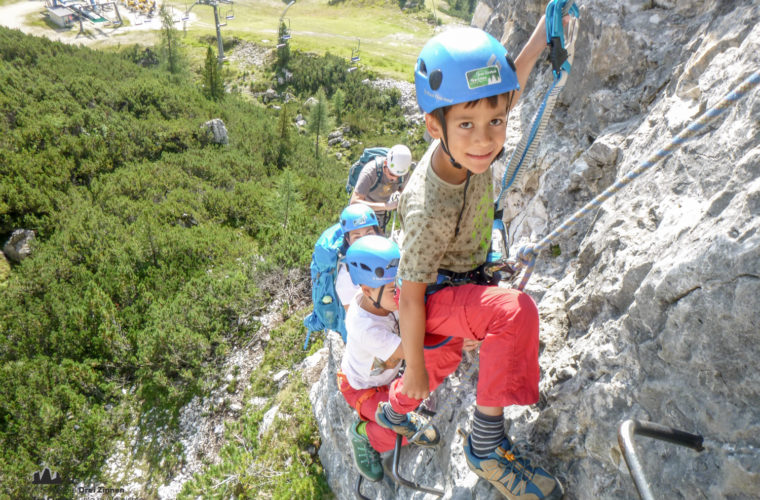 Klettersteig Pomedes Ra Pegna ferrata -3