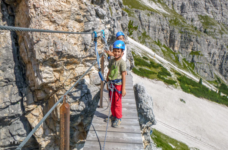 Klettersteig Pomedes Ra Pegna ferrata -4