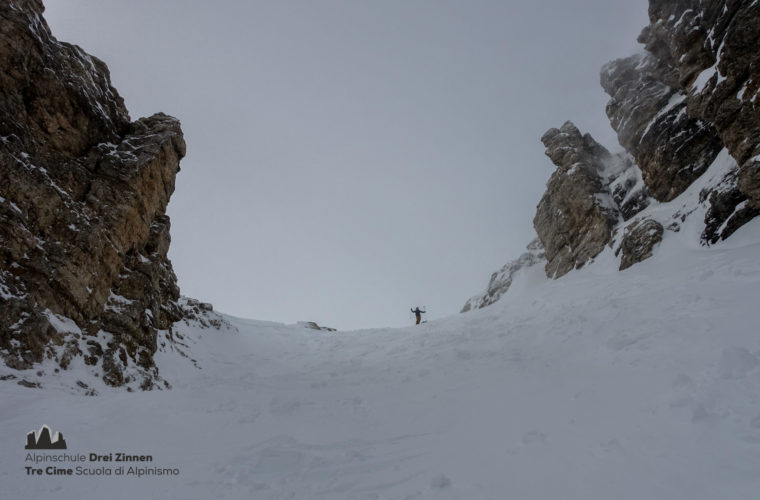 Skitour Mittagstal Val Mesdi Alpinschule Drei Zinnen freeride (2)