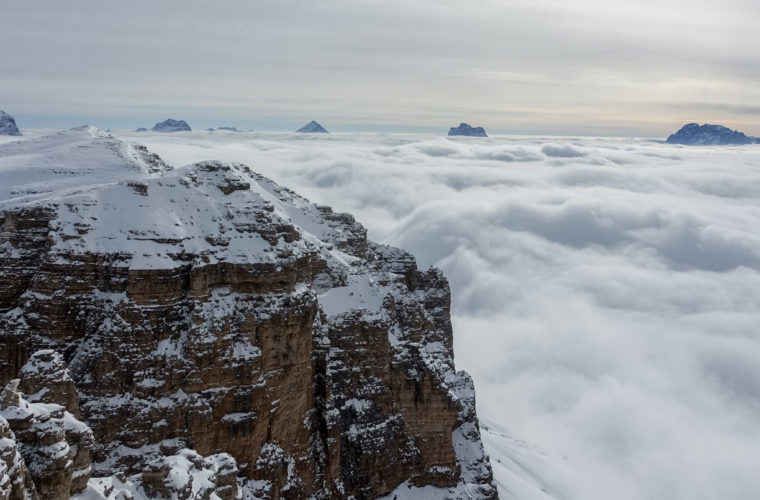 Skitour Pordoi Alpinschule Drei Zinnen