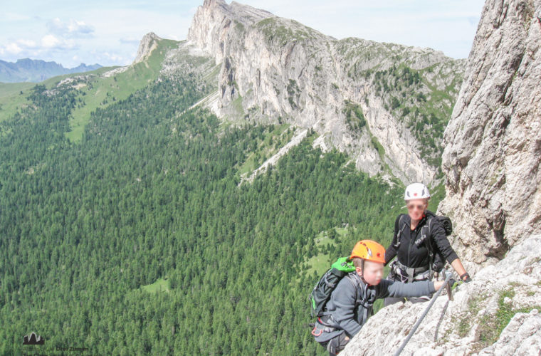 via ferrat Sas de Stria Hexenstein Klettersteig Alpinschule Drei Zinnen-2