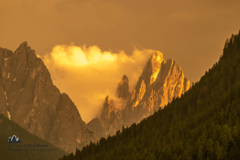 Sonnenuntergang Zwölfer - Sexten - Dolomiten