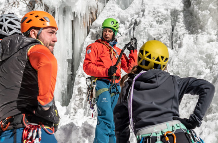 Eisklettern - arrampicata su ghiaccio - ice climbing - Alpinschule Drei Zinnen 2020 (18)