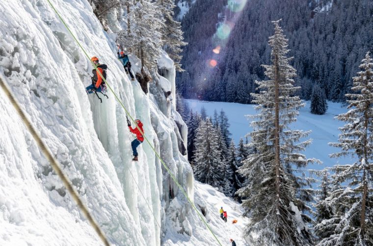 Eisklettern - arrampicata su ghiaccio - ice climbing - Alpinschule Drei Zinnen 2020 (27)