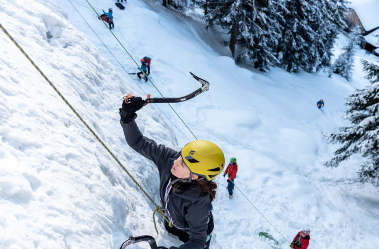 Eisklettern - arrampicata su ghiaccio - ice climbing - Alpinschule Drei Zinnen 2020 (29)