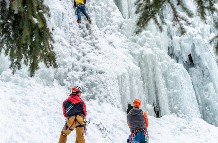 Eisklettern - arrampicata su ghiaccio - ice climbing - Alpinschule Drei Zinnen 2020 (35)