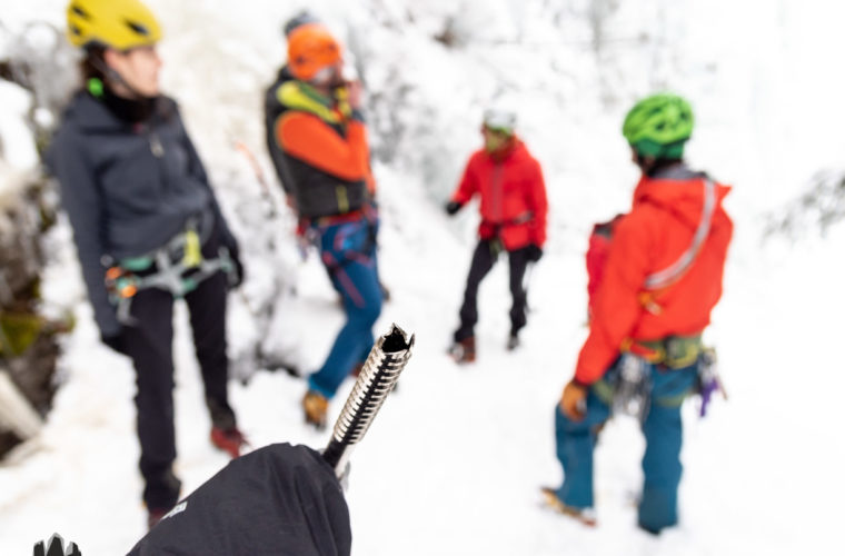 Eisklettern - arrampicata su ghiaccio - ice climbing - Alpinschule Drei Zinnen 2020 (40)