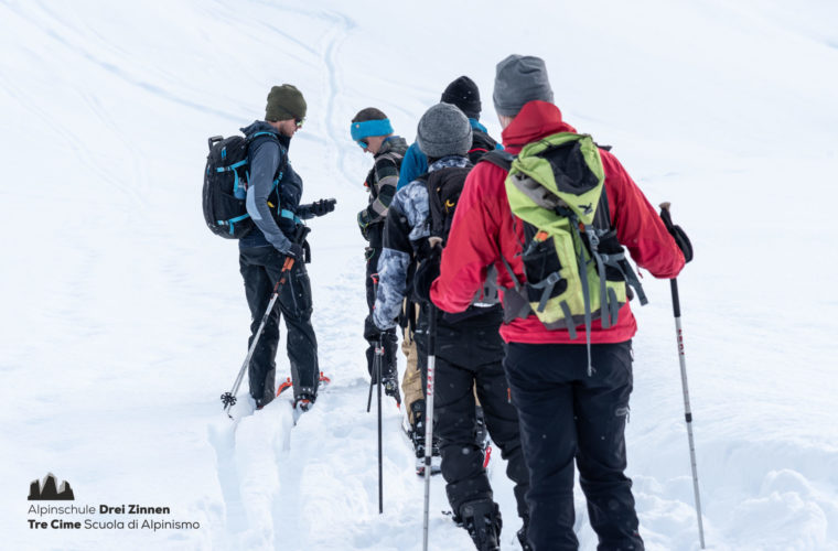 Lawinencoaching - corso valanghe - avalanche training - Alpinschule Drei Zinnen 2020 (12)